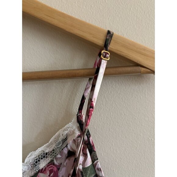 Kate Spade Dream A Little Dream Loungeware Romper Women’s LARGE Pink Floral - Picture 6 of 12